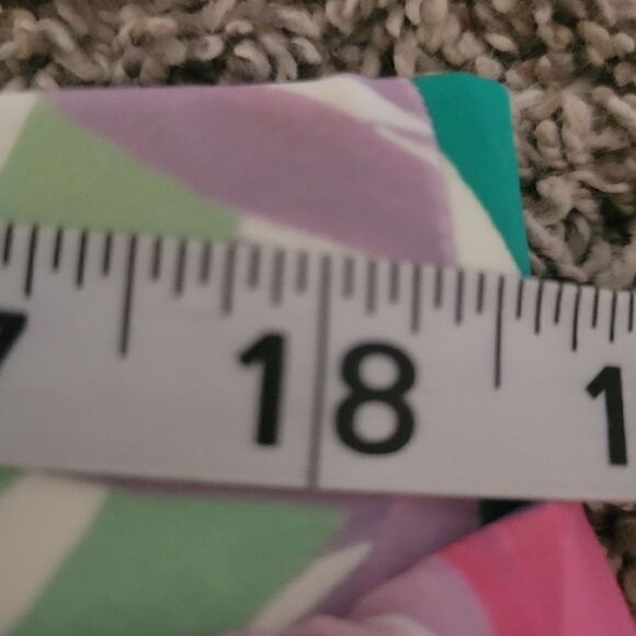 Women's Tropical Swim Shorts – Size 22 – SM by Cacique – Vibrant Leaf Print - Picture 14 of 14